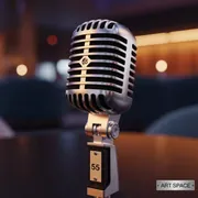 Аренда Микрофон ретро Shure 55 Elvis в ресторане «La Terrazza» — ART SPACE