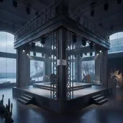 Аренда Подиум 12х10 м для показов в пляжном клубе Del Mar — ART SPACE