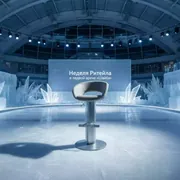 Аренда Стул барный Джин серый в ледовой арене «Шайба» — ART SPACE