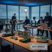 Аренда Технические мастер классы на мероприятии в пляжном клубе Del Mar — ART SPACE
