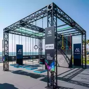 Аренда Полоса препятствий ниндзя в Bridge Resort — ART SPACE