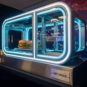 Аренда Станция "Закрытый бургер" в отеле Radisson Lazurnaya — ART SPACE