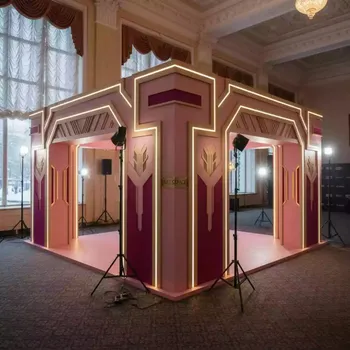 Аренда Фотозона розовая в санатории «Октябрьский» — ART SPACE