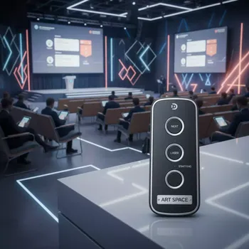 Аренда Кликер презентер Microcue 2 L дальность 70 м в Delta Sirius — ART SPACE