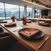 Аренда Салфетка лен кирпичный в Golden Tulip Rosa Khutor — ART SPACE