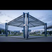 Аренда Шатер металлический с опорами Charme в Radisson Blu Resort & Congress Centre — ART SPACE