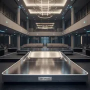 Аренда Сцена односкатная 8х6 металлик в Bridge Resort — ART SPACE