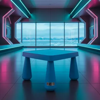 Аренда Стол детский Маммут синий в конгресс-холле отеля Жемчужина — ART SPACE