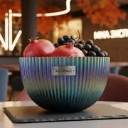 Аренда Чаша под фрукты рифлёная в ресторане «Сыроварня» — ART SPACE