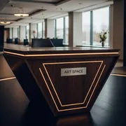 Аренда Декорация стол Ивана Урганта новогодний в Cosmos Sochi Hotel — ART SPACE