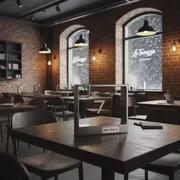 Аренда Подставка для номера низкая в ресторане «La Terrazza» — ART SPACE