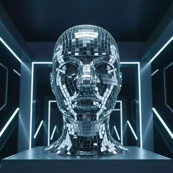 Аренда Маска зеркальная в стиле диско в ОКЦ «Галактика» — ART SPACE