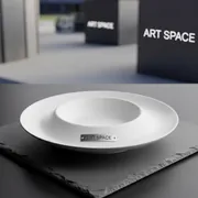 Аренда Тарелка Corone 25 см на Медальной площади — ART SPACE
