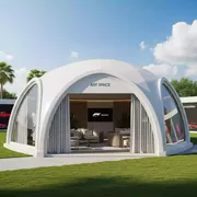 Аренда Шатер арочный октогональ 10 в Courtyard by Marriott Sochi — ART SPACE