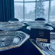 Аренда Блюда стеклянные в санатории «Черноморье» — ART SPACE