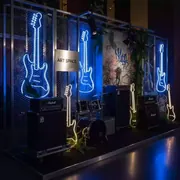Аренда Декор фотозона в стиле рок пати в Mövenpick Hotel — ART SPACE