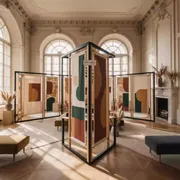 Аренда Оформление выставочного стенда мобильными стендами в Rodina Grand Hotel & SPA — ART SPACE