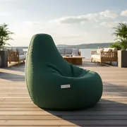 Аренда Кресло мешок Груша зеленый Rentmebel в пляжном комплексе VinoGrad — ART SPACE