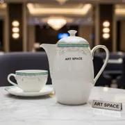 Аренда Кофейная пара для двойного капужино Verona Hand Painted Rims 0,26 л в отеле Hyatt Regency Sochi — ART SPACE