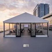 Аренда Шатер двускатный 25х15 для конференции в отеле Hyatt Regency Sochi — ART SPACE