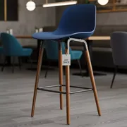 Аренда Стул барный синий Eames DSWButterfly в ресторане «D.O.M» — ART SPACE