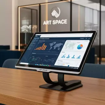 Аренда Монитор 22” сенсорный широкоформатный интерактивный Iiyama T2252MTS B5 в ресторане «D.O.M» — ART SPACE