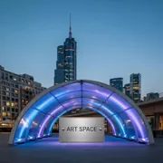 Аренда Шатер арочный TOP 10х10 м в Alpha Sirius — ART SPACE