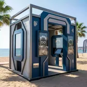 Аренда Фотозоны AR женская на пляже «Ривьера» — ART SPACE