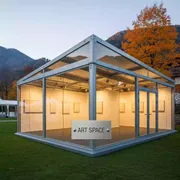 Аренда Павильон выставочный 5х10 м остекленный в Гранд Отель Поляна — ART SPACE