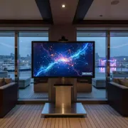 Аренда Доска интерактивная ActivBoard Touch 78 дюймов 10 касаний ПО ActivInspire на VIP теплоходе (Морпорт Сочи) — ART SPACE
