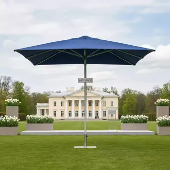 Аренда Зонт профессиональный Lido Titanium 2,1х2,1 м в усадьбе Голицына — ART SPACE