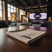 Аренда Салфетка жаккардовая бежевая в Сириус Арене — ART SPACE