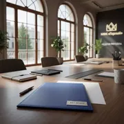 Аренда Картонная обложка для переплета кожа A4 250 г м² синий Royal Fellowes Delta в МФК «Горный» — ART SPACE