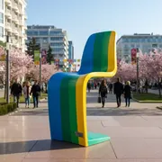 Аренда Табурет барный X Treme BSS Pro пластиковый в Mercure Сочи Центр — ART SPACE