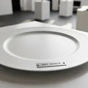 Аренда Тарелка подстановочная белая Аллен в комплексе «Дагомыс» — ART SPACE