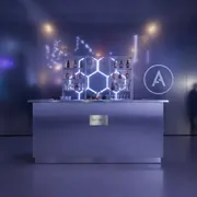 Аренда Подстолье металлическое барное Calice Alu High в комплексе «Дагомыс» — ART SPACE