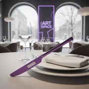 Аренда Нож столовый фиолетовый Sapporo 220 мм в ресторане «Sanremo» — ART SPACE
