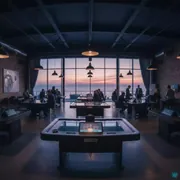 Аренда Квиз интеллектуальное казино в пляжном комплексе VinoGrad — ART SPACE