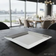 Аренда Тарелка квадратная Токио 160х160 мм в зале «Чайка» (Морпорт) — ART SPACE