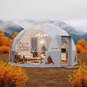 Аренда Тент купольный 8х8 м на курорте «Газпром» (Альпика) — ART SPACE