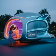Аренда Декор фотозона воздушный шар в парке «Ривьера» — ART SPACE