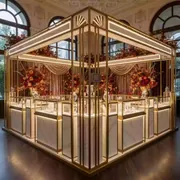 Аренда Дизайн проект торгового оборудования Белый Бриллиант в Mövenpick Hotel — ART SPACE