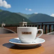 Аренда Чашка фарфоровая для латте Verona 0,35 л в Radisson Hotel Rosa Khutor — ART SPACE