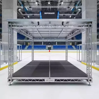 Аренда Сцена с элеваторной крышей 8х6 м в Ледовом дворце «Айсберг» — ART SPACE