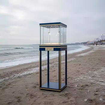 Аренда Витрина ювелирная 50х50х150 см на пляже «Ривьера» — ART SPACE