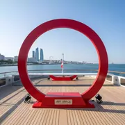 Аренда Арка Red Circle на VIP теплоходе (Морпорт Сочи) — ART SPACE