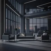Аренда Мебельная группа Calma карбон антрацит 180 в Bridge Resort — ART SPACE