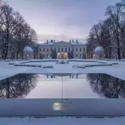 Аренда Подстолье 1287EM хром в усадьбе Голицына — ART SPACE