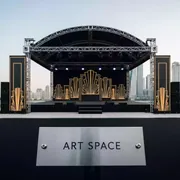 Аренда Сцены с крышей 6х8 м в Panorama by Mercure — ART SPACE