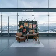 Аренда Фотозона СССР на площадке Rosa Peak (2320м) — ART SPACE